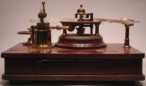 House printing telegraph, patent #9,505