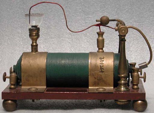 patent model, Page induction coil, US #76654