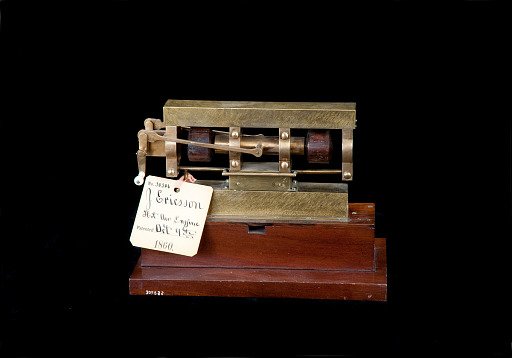 Ericsson Hot-Air Engine, Patent Model