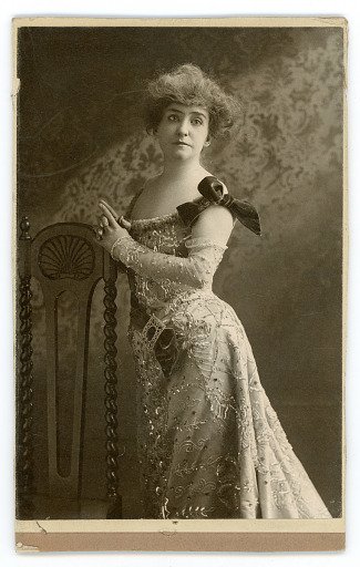 photograph. Minnie Fiske in "Magda"