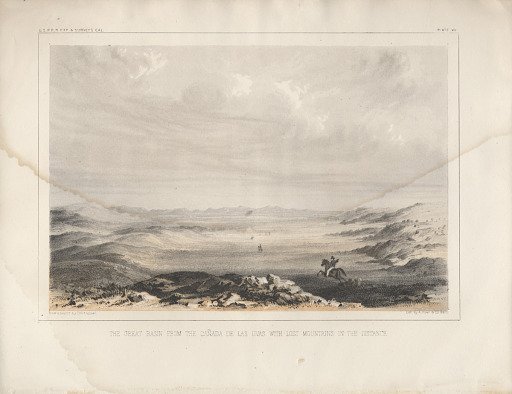 The Basin from the Canada de Las Uvas with Lost Mountains in the Distance