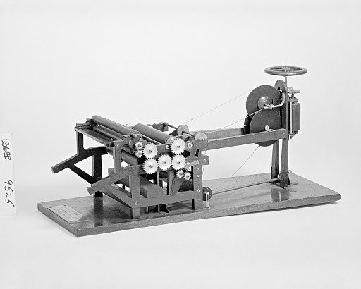Patent Model for a Rotary Web Press