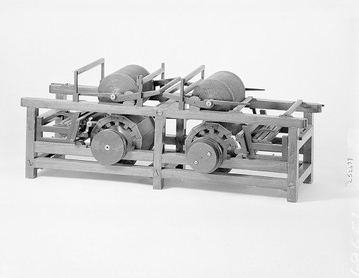 Patent Model for Web Perfecting Rotary Press