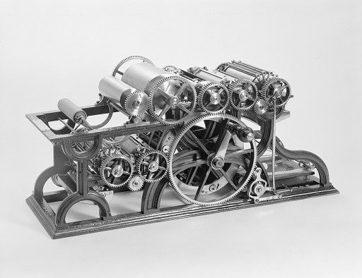 Patent Model for a Rotary Perfecting Press