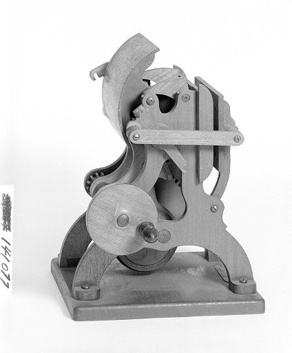 Patent Model of an Inking Apparatus for Platen Presses