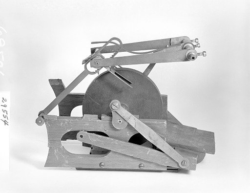 Patent Model of a Platen Printing Press