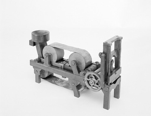 Patent Model of a Machine for Casting Printers' Leads