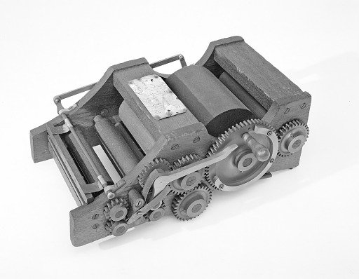 Patent Model for a Rotary and Perfecting Web Press