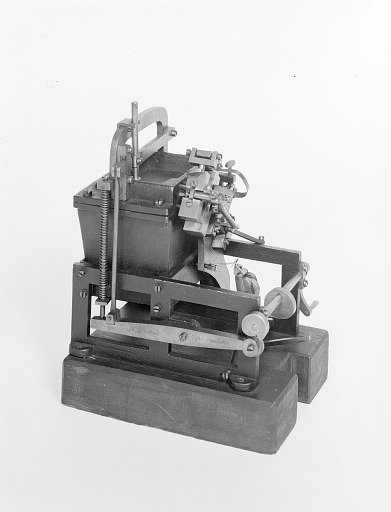 Patent Model for a Typecasting Machine
