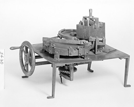 Patent for Type Rubbing Machine