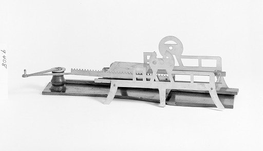 Patent Model for a Flatbed Cylinder Press