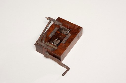 Patent model for method of making wooden type