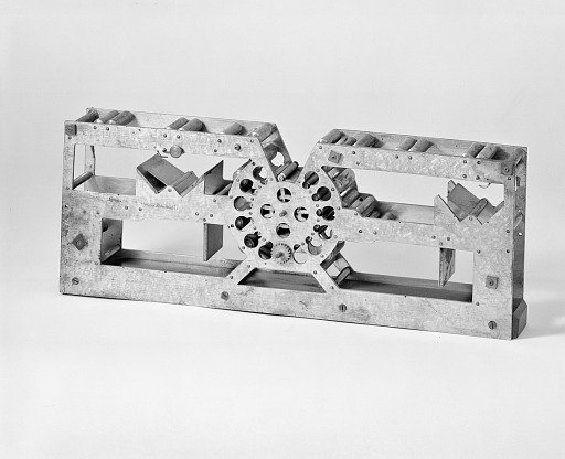 Patent Model of a Rotary Printing Press
