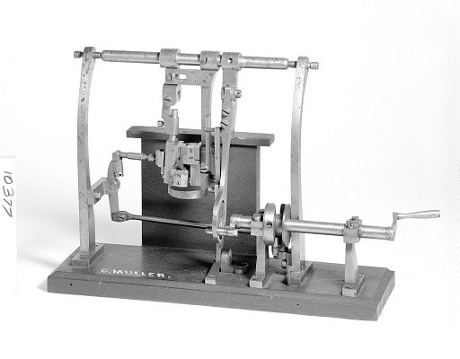 Patent Model of a Typecasting Machine