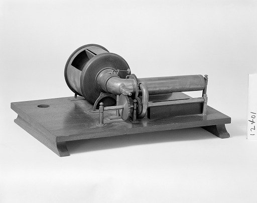 Patent Model of a Sheet-Feed Apparatus for Cylinder Presses
