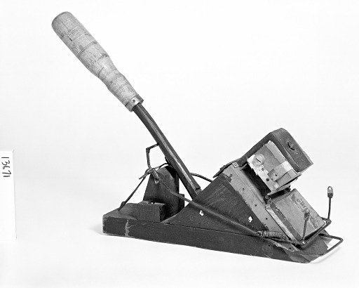Patent Model of a Card Printing Press