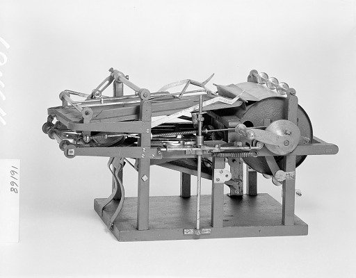 Patent Model for a Sheet-Feed Apparatus