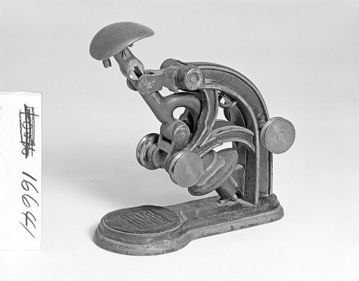 Patent Model for a Hand Stamp