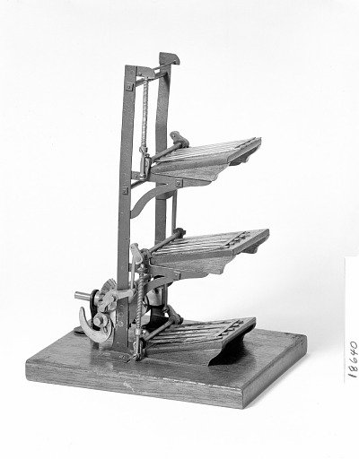 Patent Model for Sheet-Delivery Fly Frames