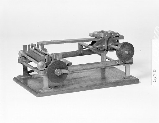 Patent Model of Hand Inking Rollers