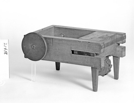 Patent Model for a Card Printing and Numbering Machine