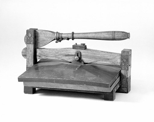 Patent Model for a Traveler's Copying Press
