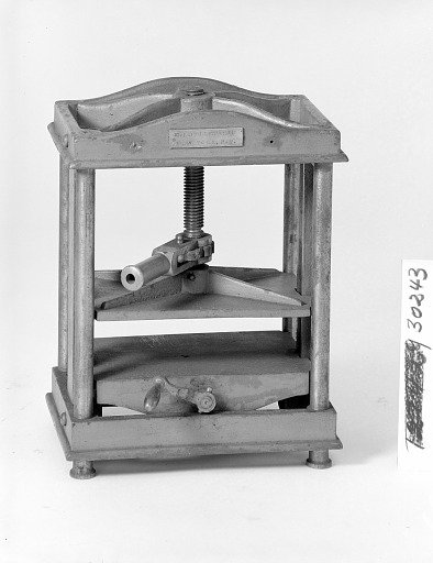 Patent Model of a Bookbinders' Standing Press