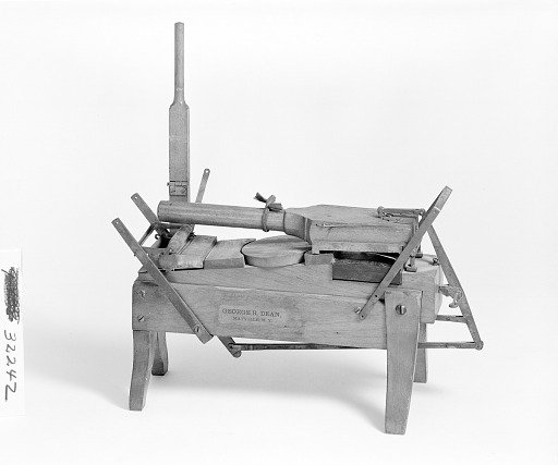 Patent Model of a Hand Operated Printing Press