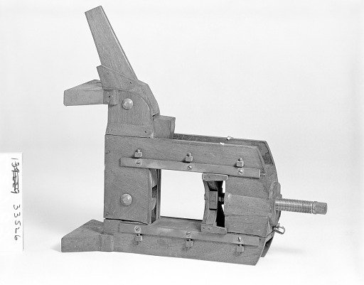 Patent Model for an Apparatus for Printing Bank Notes and Drafts