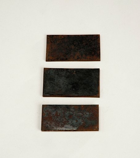 Patent model for bank note printing: method of making plates of requisite hardness