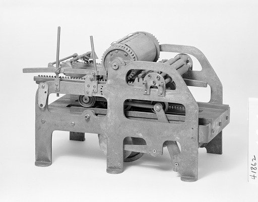 Patent Model of a Lithographic Printing Press