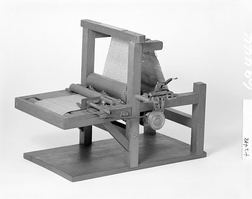 Patent Model of a Paper-Ruling Machine