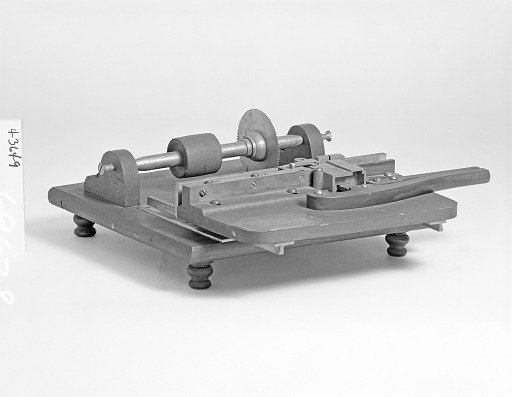 Patent Model of a Type-Making Machine