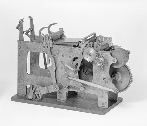 Patent Model of a Lithographic Printing Press
