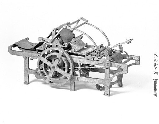 Patent Model for a Chromolithographic Press