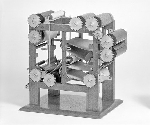 Patent Model for Rotary Perfecting Presses