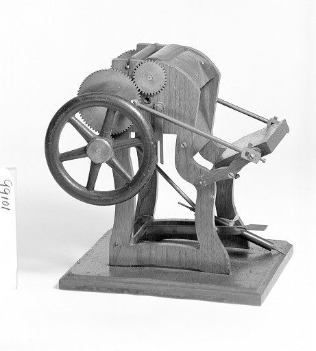 Patent Model of a Platen Press