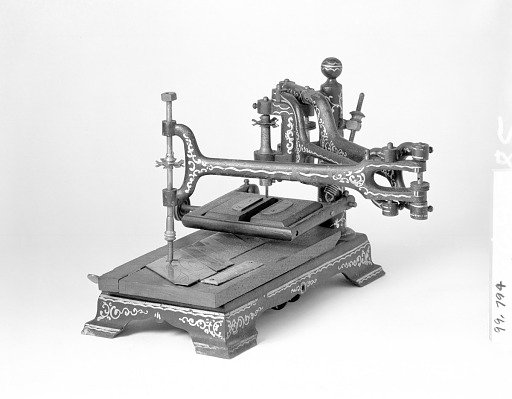 Patent Model of a Pantographic Engraving Machine