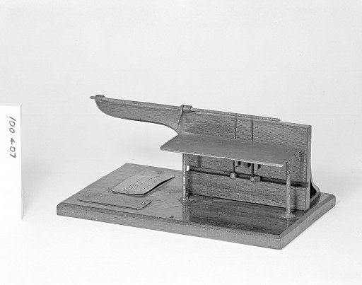 Patent Model of a Book-Sewing Machine