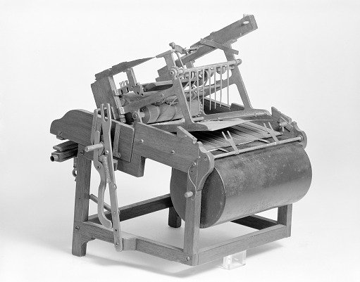 Patent Model of a Sheet-feed Apparatus
