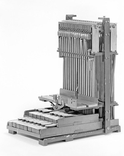 Patent Model of a Typesetting Machine