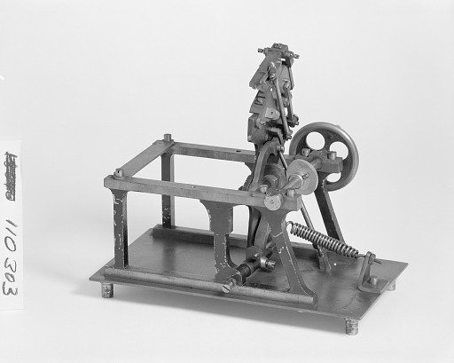 Patent Model of a Typecasting Machine