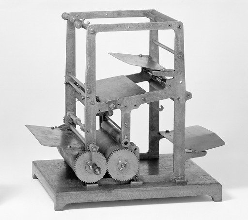 Patent Model of a Rotary Perfecting Press