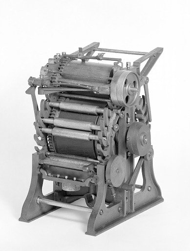 Patent Model of a Lithographic Printing Press