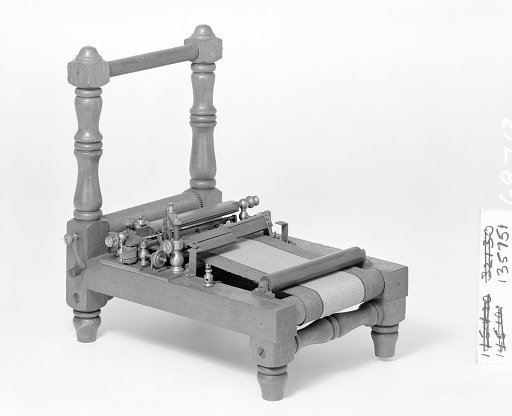 Patent Model for a Paper-ruling Machine