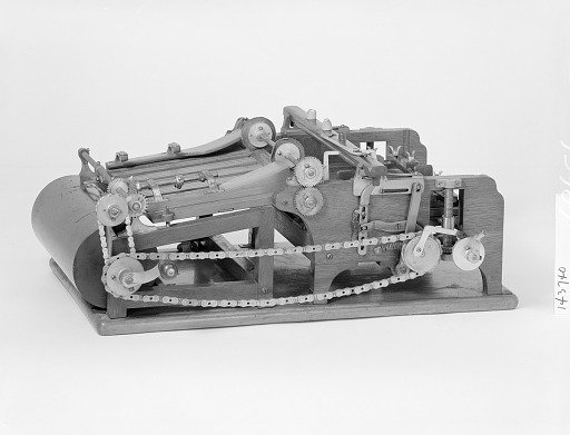 Patent Model of a Sheet-feed Apparatus