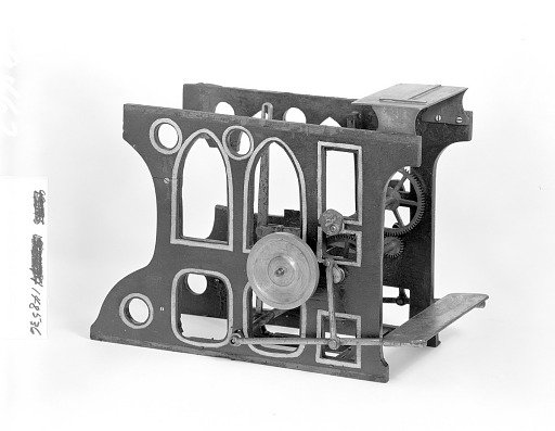 Patent Model for a Lithographic Printing Press