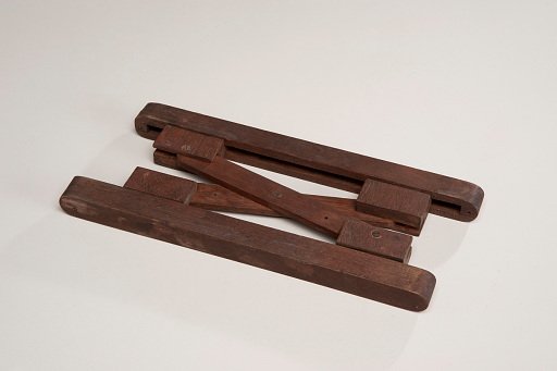 Patent model for printers' furniture