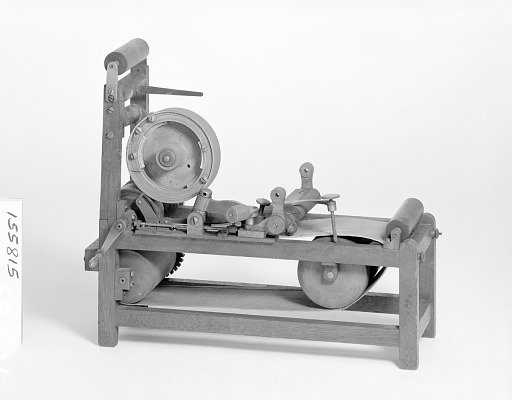 Patent Model of a Paper-ruling Machine