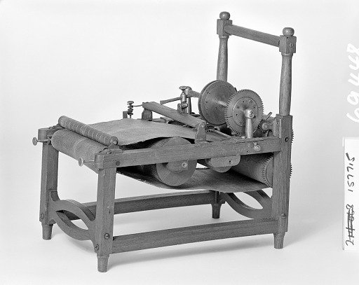 Patent Model of a Paper-ruling Machine